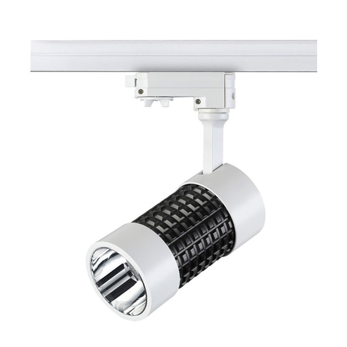 Однофазный LED светильник 15W 3000К для трека Novotech Pine 357566, цвет белый - фото 1