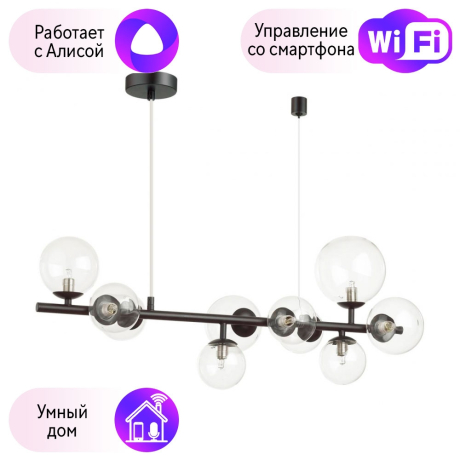 Люстра подвесная Odeon Light Tovi с поддержкой Алиса 4818/10-A 