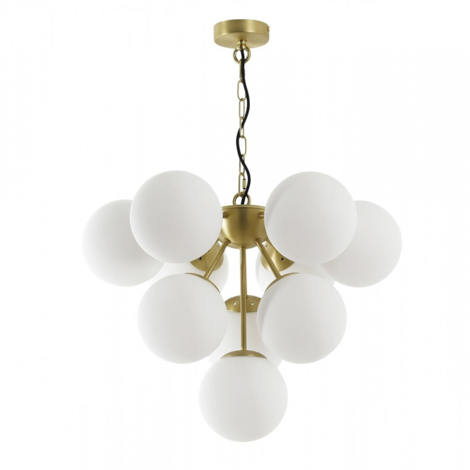 Люстра с лампочками, подвесная, комплект от Lustrof. №279801-617107, цвет золото - фото 1