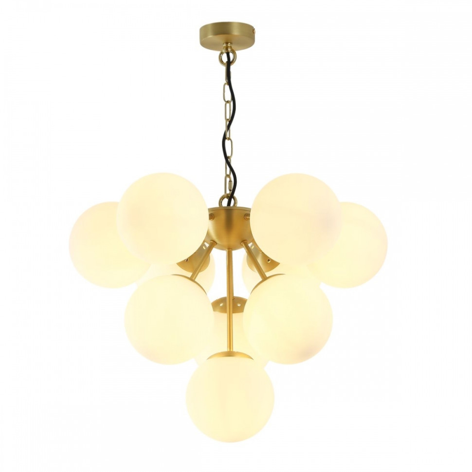 Люстра с лампочками, подвесная, комплект от Lustrof. №279801-617107, цвет золото - фото 4