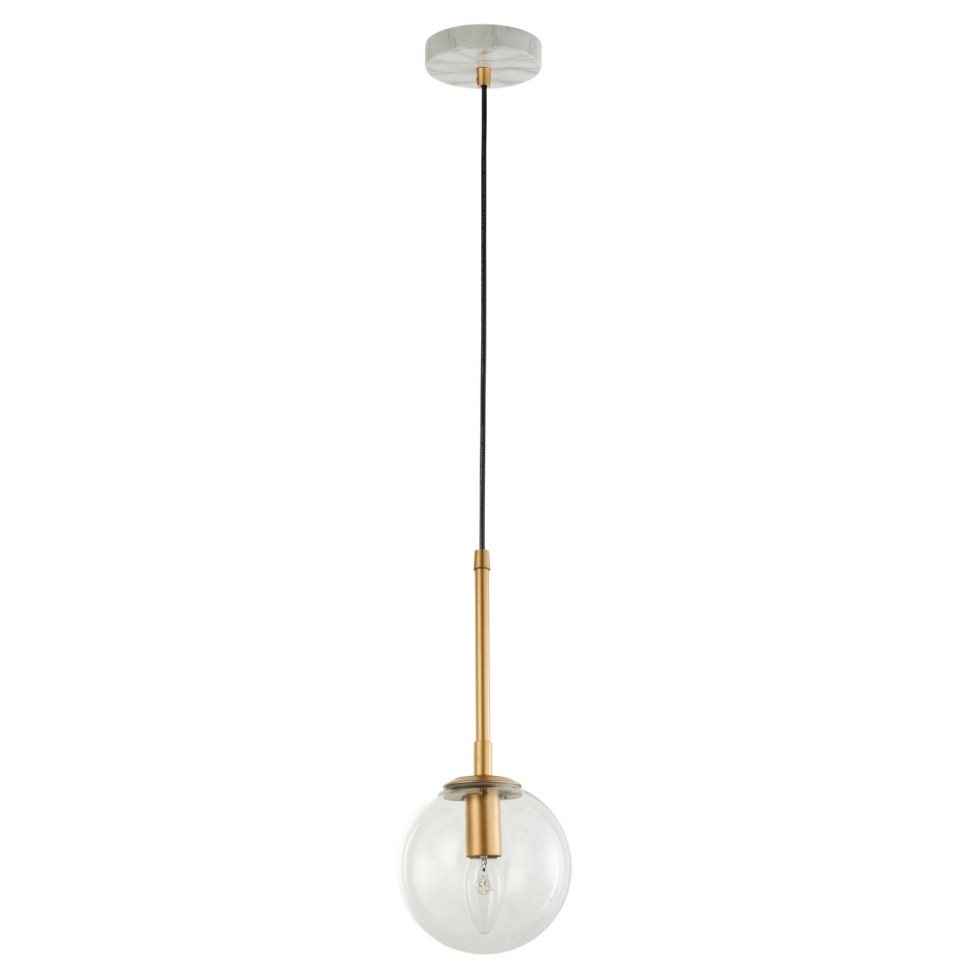 Подвесной светильник Favourite Marmore 2671-1P, цвет золото - фото 2