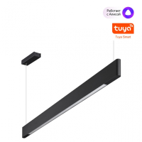 359548 LEDO NT25 000 черный Светильник подвесной диммир. со сменой цв.темпер. (пульт ДУ/прилож. Smart Life) IP20 LED 12/24W 220-240V 3000-5700К ITER NOVOTECH