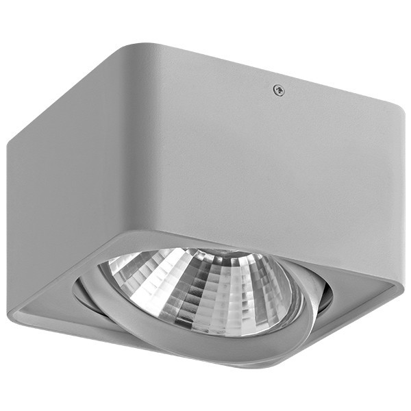 212619 Светильник точечный накладной под заменяемые галогенные или LED лампы Lightstar Monocco, цвет серый - фото 1