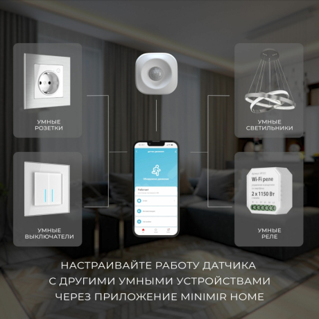 Умный датчик движения Elektrostandard /00 (a060312)