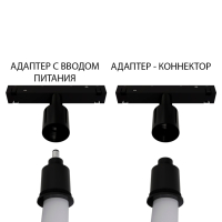 Гибкий неон для магнитных трековых систем Arte Lamp Loop A4911PL-1BK