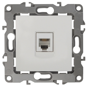Розетка телефонная RJ11 ЭРА 12 12-3105-01 168983