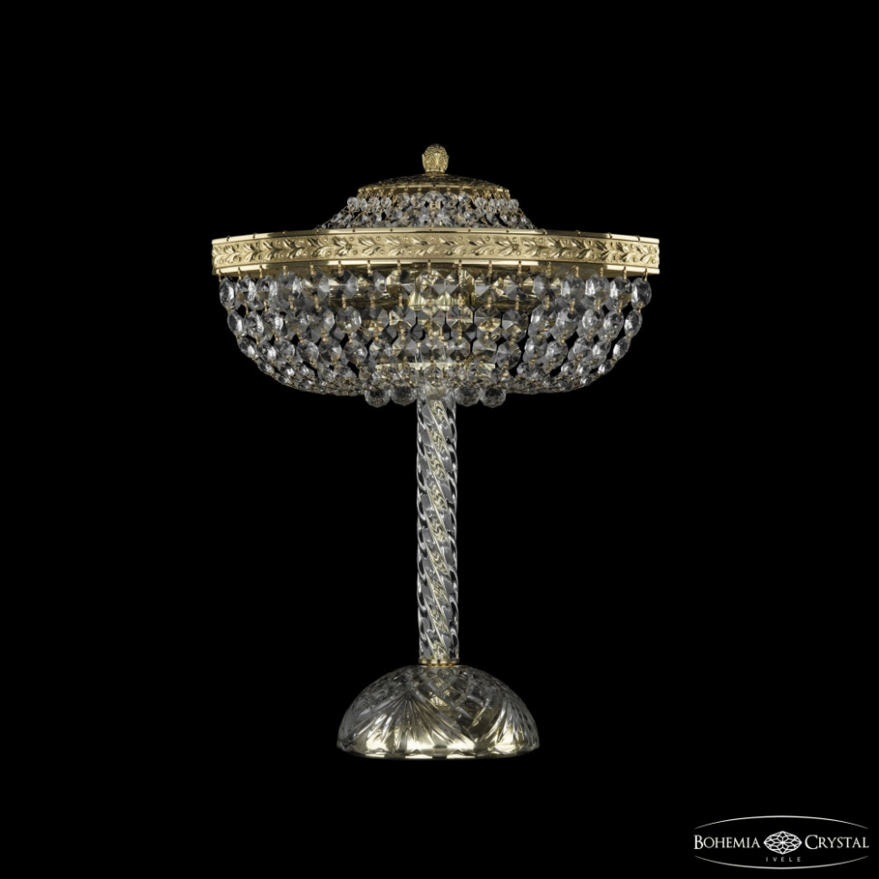 Настольная лампа Bohemia Ivele Crystal 19283L4/35IV G, цвет золото 19283L4/35IV G - фото 1