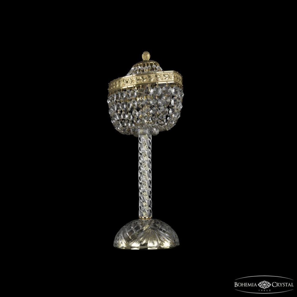 Настольная лампа Bohemia Ivele Crystal 19283L4/35IV G, цвет золото 19283L4/35IV G - фото 2