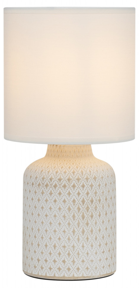 Настольная лампа Rivoli Sabrina 7043-502 (Б0053462), цвет белый - фото 1