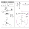 Потолочная люстра Ambrella light Traditional Modern TR3033231 