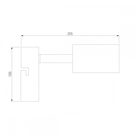 Спот Eurosvet Bronze 20063/1 LED античная бронза (85095) 