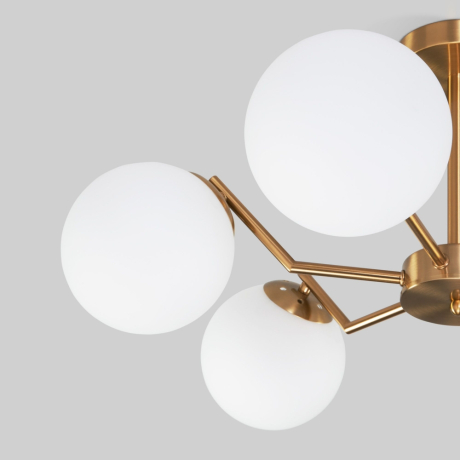 Люстра на штанге Eurosvet Frost 70154/6 латунь 