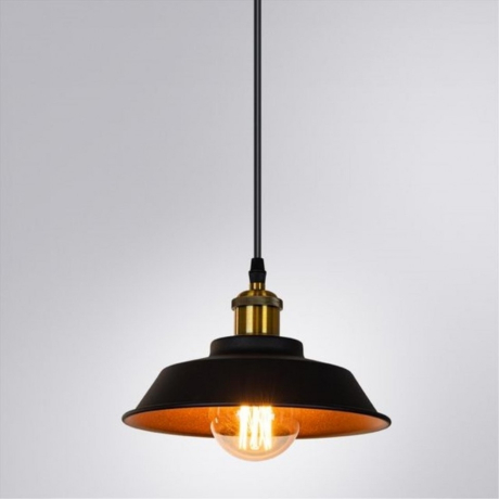 Нарушена упаковка!  <604985> Подвесной светильник Arte Lamp Capello A7038SP-1BK