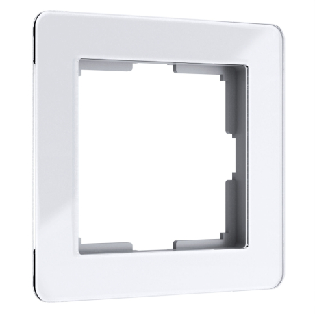 Рамка на 1 пост Werkel Acrylic (белый) W0012701