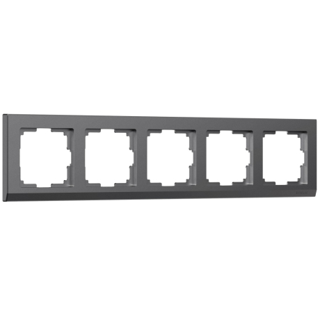Рамка на 5 постов Werkel Stark (графит матовый) W0051864