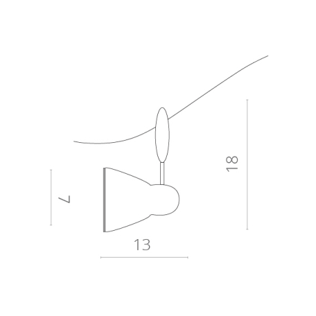 Светильник на штанге Arte Lamp Rails A3058 A3058PL-1SI 