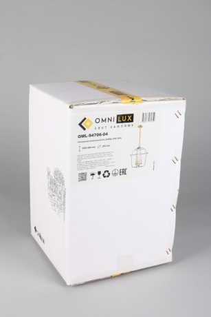 Светильник подвесной с лампочками Omnilux OML-94706-04+Lamps 