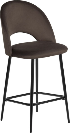 Стул полубарный Leo кофейный Bradex Home 761825