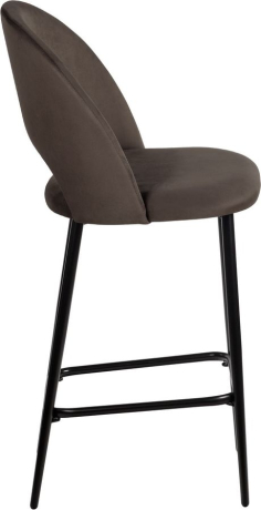 Стул полубарный Leo кофейный Bradex Home 761825