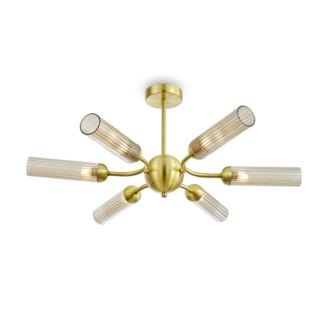 Люстра нга штанге Freya Borgy FR5379CL-06G 