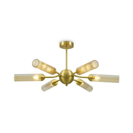 Люстра нга штанге Freya Borgy FR5379CL-06G 