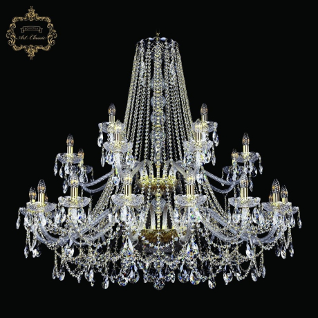 Подвесная люстра Bohemia Art Classic 11.25 11.25.16+8+4.460.2d.Gd.Sp 