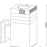 Уличный настенный светильник Arte Lamp 444869