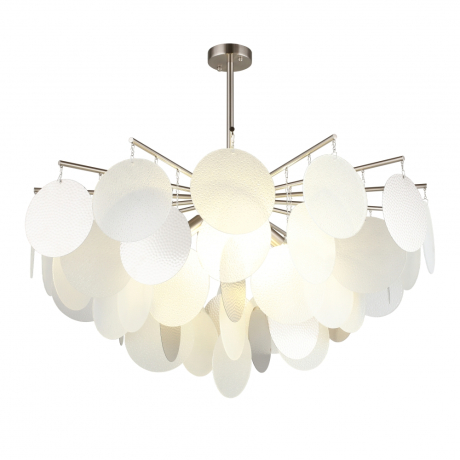 Люстра на штанге с лампочками Omnilux OML-89917-08+Lamps 