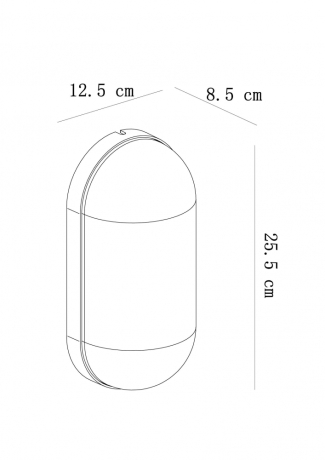 Уличный настенный светильник с лампочкой Arte lamp 753054