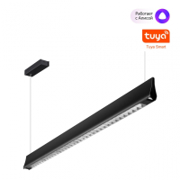 359550 LEDO NT25 000 черный Светильник подвесной диммир. со сменой цв.темпер. (пульт ДУ/прилож. Smart Life) IP20 LED 36W 220-240V 3000-5700К ITER NOVOTECH