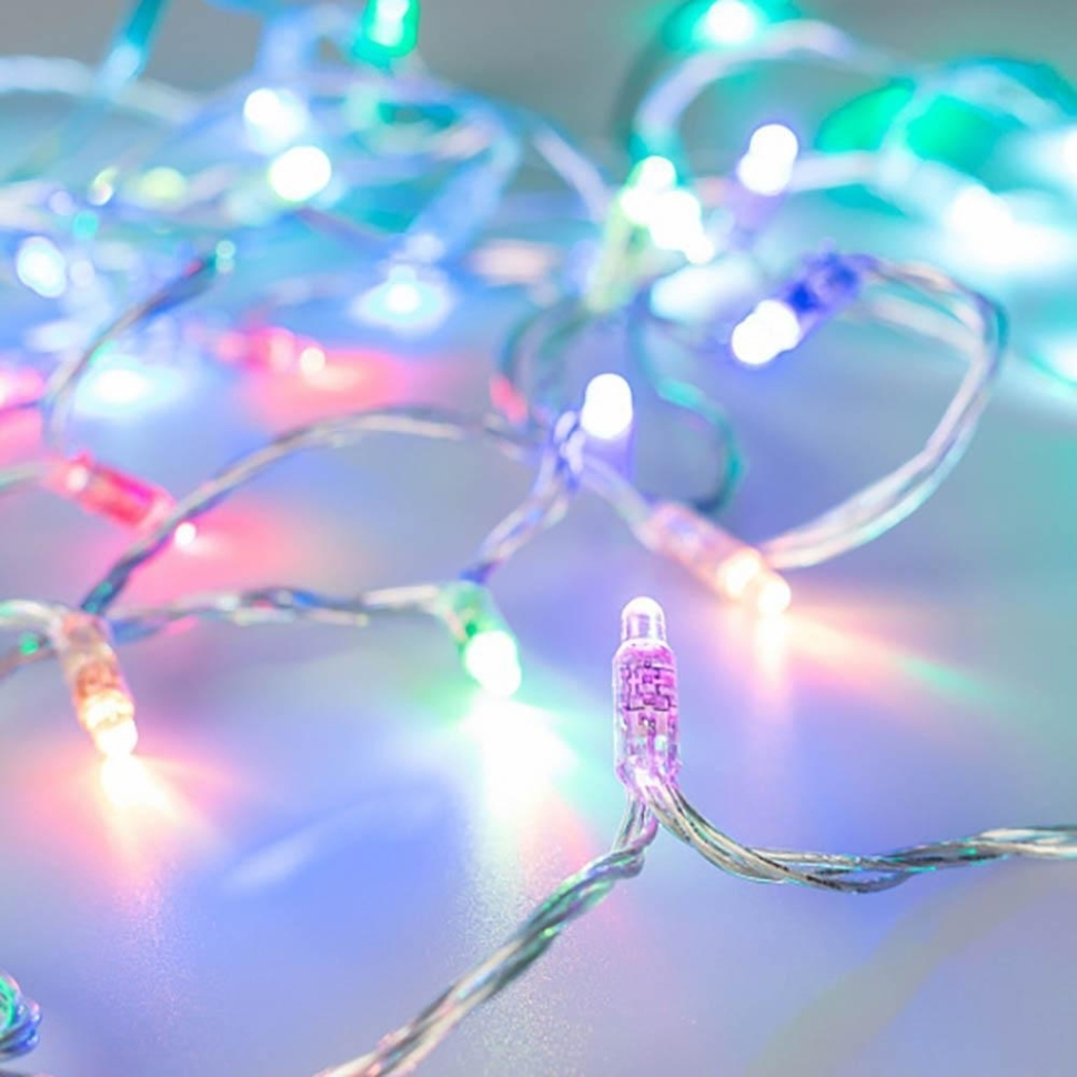 15м Уличная гирлянда нить RGB Ardecoled 12V ARD-String-Classic-15000-Clear-100Led-Live RGB-SPI 31518 18630₽