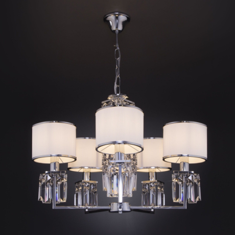 Подвесная люстра Eurosvet Zaffiro 10099/5 хром (a056961) 