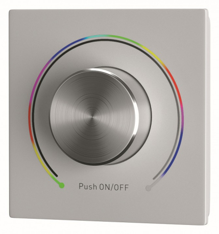 Панель-регулятора цвета RGB роторный встраиваемый Maytoni Lighting control DALI 721037 
