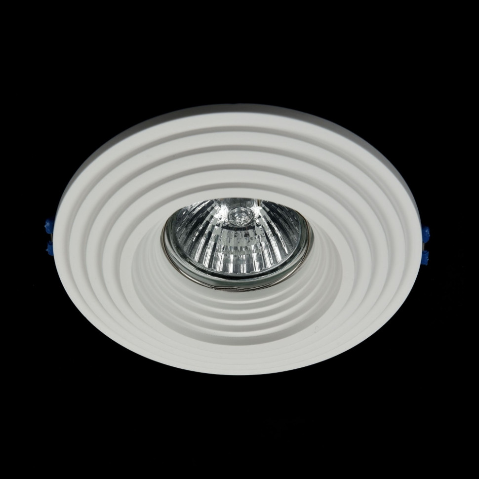 DL004-1-01-W Встраиваемый светильник Maytoni Gyps, цвет белый - фото 2
