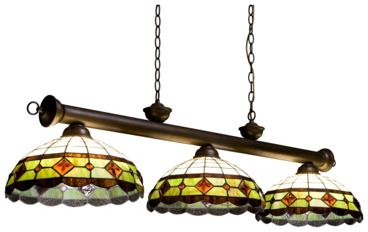 Светильник подвесной в стиле тиффани со светодиодными лампами E27, комплект от Lustrof. №151382-623789 