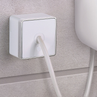 Розетка для вывода кабеля Werkel Gallant (белая) W5050201