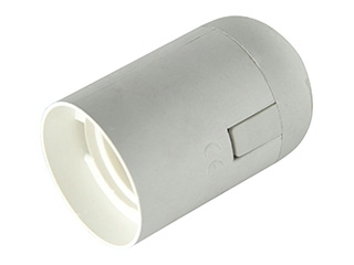 Volsten 190326 (патрон резьбовой, пластиковый под лампу E27/220V/4A)