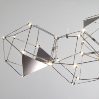 Подвесная люстра Eurosvet Uma 90368/7 черный жемчуг