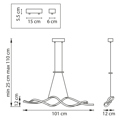 Подвесной светильник Lightstar Rotonda 736437 