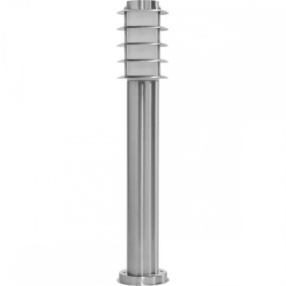 Светильник садово-парковый Feron DH027-650, Техно столб, 18W E27 230V, серебро 11816 наконечник глобо d 20 мм серебро 2 шт