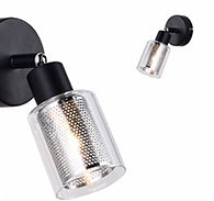 Спот Escada 1115/1A G9*40W Black/Chrome VALERIE 