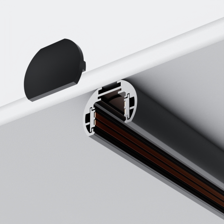 Заглушка для трека Maytoni Technical Accessories for tracks Exility TRAM034EC-R-41B 