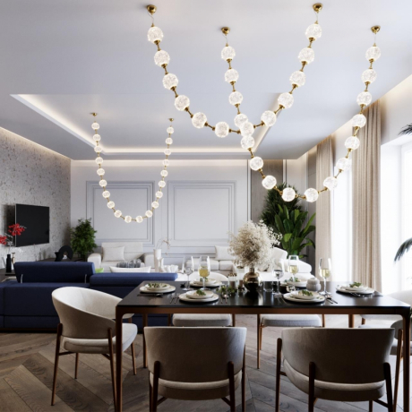 Подвесной светильник Odeon Light Crystal 5008/80L 