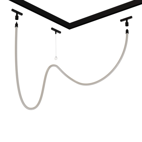 Адаптер с вводом питания Linea Optima Для гибкого неона Loop Arte Lamp A492006-1