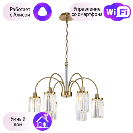 Подвесная люстра Favourite Duke с поддержкой Алиса 2969-6P-A 