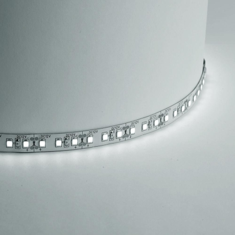 5м. Cветодиодная лента белого цвета 4000К 2835 9,6W 12V 120LED/m IP20 Feron LS612 41448