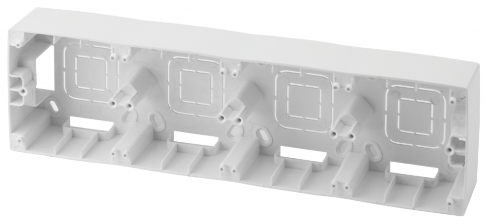 Коробка для накладного монтажа 4-постовая ЭРА 12 12-6104-01 Б0043190 