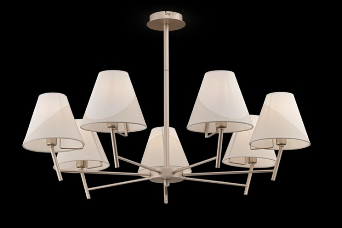 Люстра на штанге Freya Vanessa FR5084PL-07G 