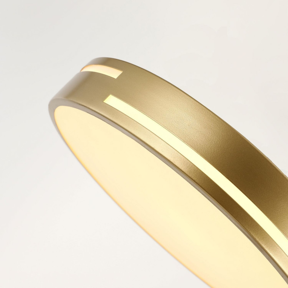 Потолочный светодиодный светильник F-Promo Pall 2745-1C, цвет бронзовое золото - фото 2