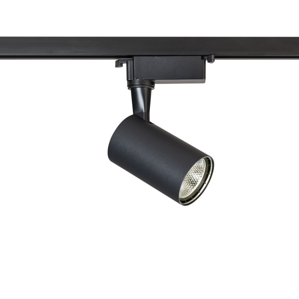 Однофазный LED светильник 6W 4000К для трека Maytoni Track TR003-1-6W4K-B, цвет черный матовый - фото 1